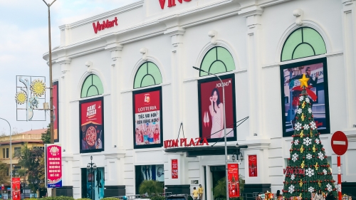 Bắc Kạn: Trạm sạc VinFast - Vincom Plaza Bắc Kạn, mặt sau